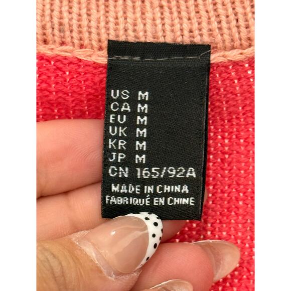 Hello Kitty x Forever 21 Chococat Pink Cat Cardigan Sweater LIMITED EDITION - Picture 3 of 3